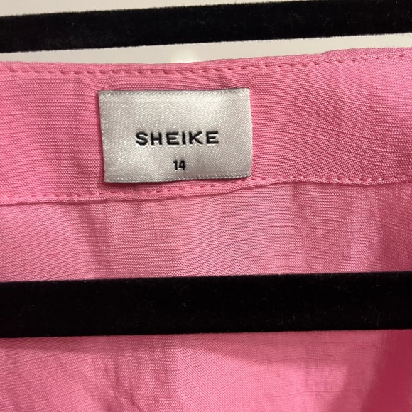 Sheike Wrap Around Dress - SIZE 14 - Picture 3 of 4